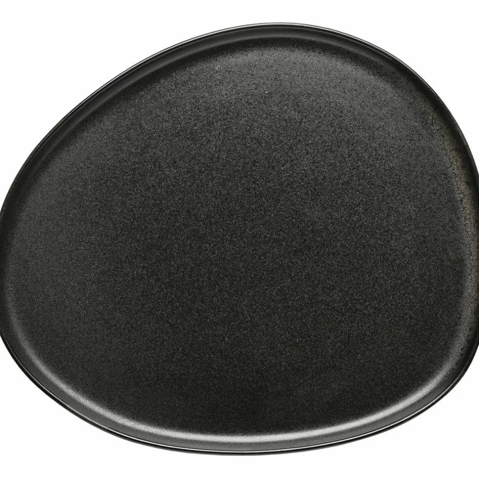 Raw Organic middagstallrik, 29x25 cm, northern green