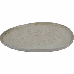 Raw Organic middagstallrik, 29x25 cm, northern green