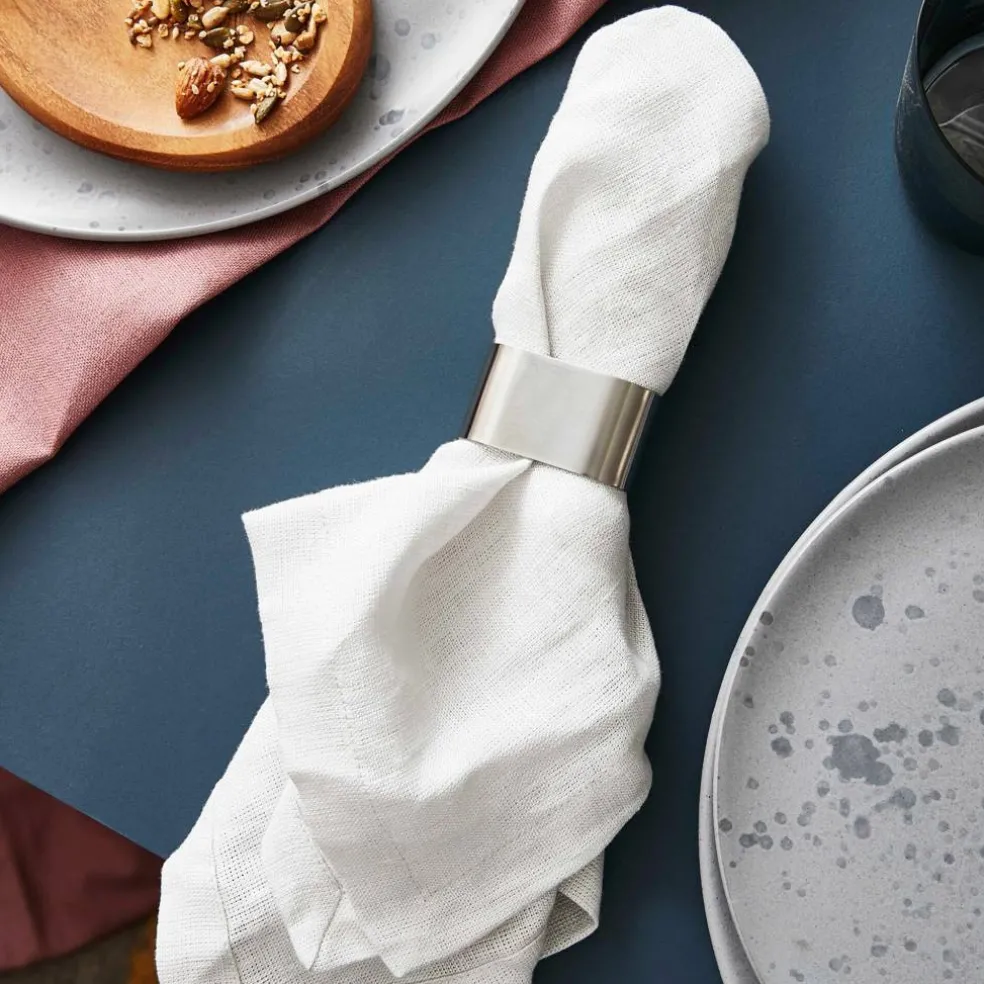 RAW servetthållare 4-pack, rostfritt stål
