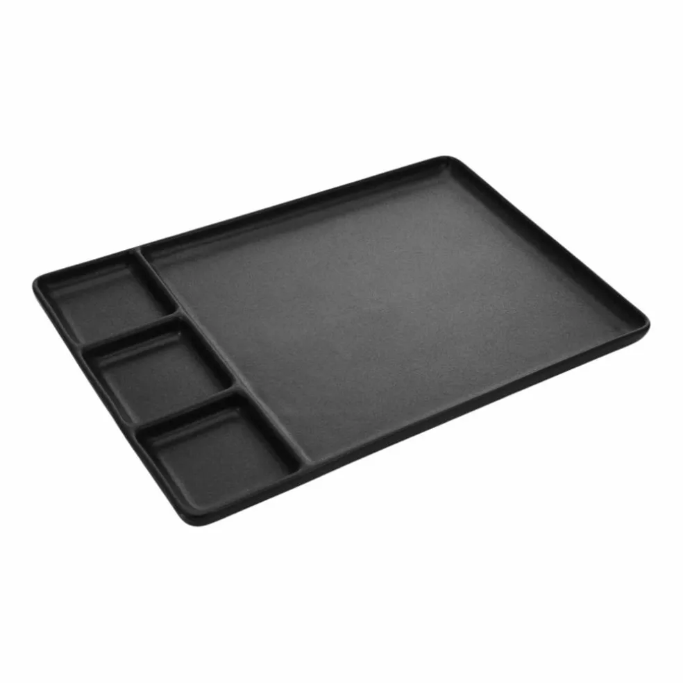 RAW tapas/sushifat 31,5 × 21,5 cm, titanium black