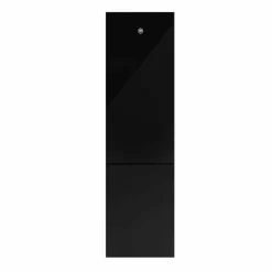 RBM60F5FBNC Fristående kombiskåp 201 x 60 cm Modern-serien, svart glas