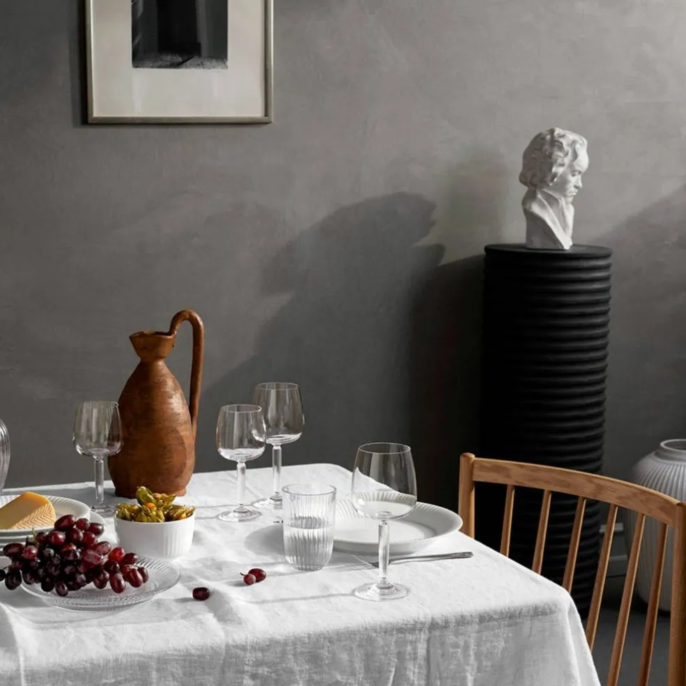 Rödvinsglas, Ø 9,5 cm, 2 st, klar