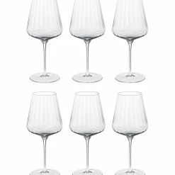 Rödvinsglas 6 st