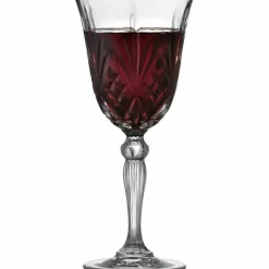 Rödvinsglas, 4 stk.