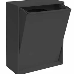 Recycling Box 12 liter, ash rose