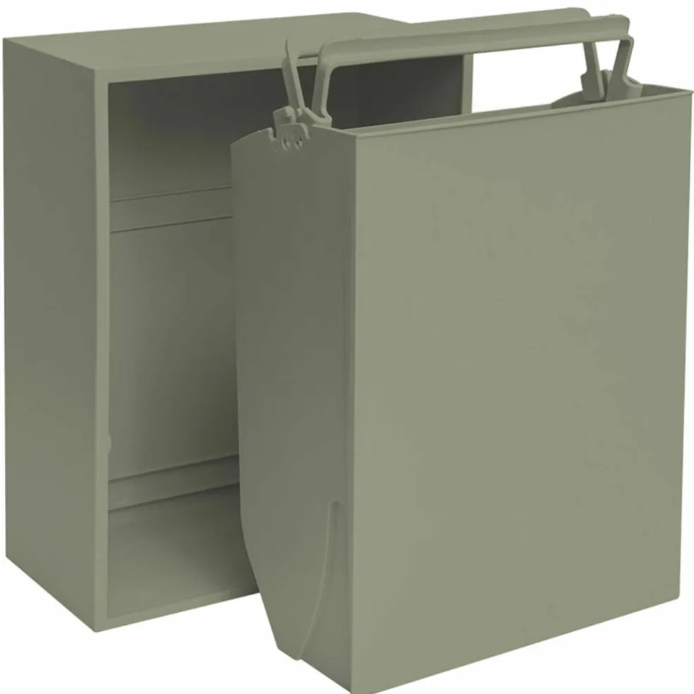 Recycling Box 12 liter, ash rose