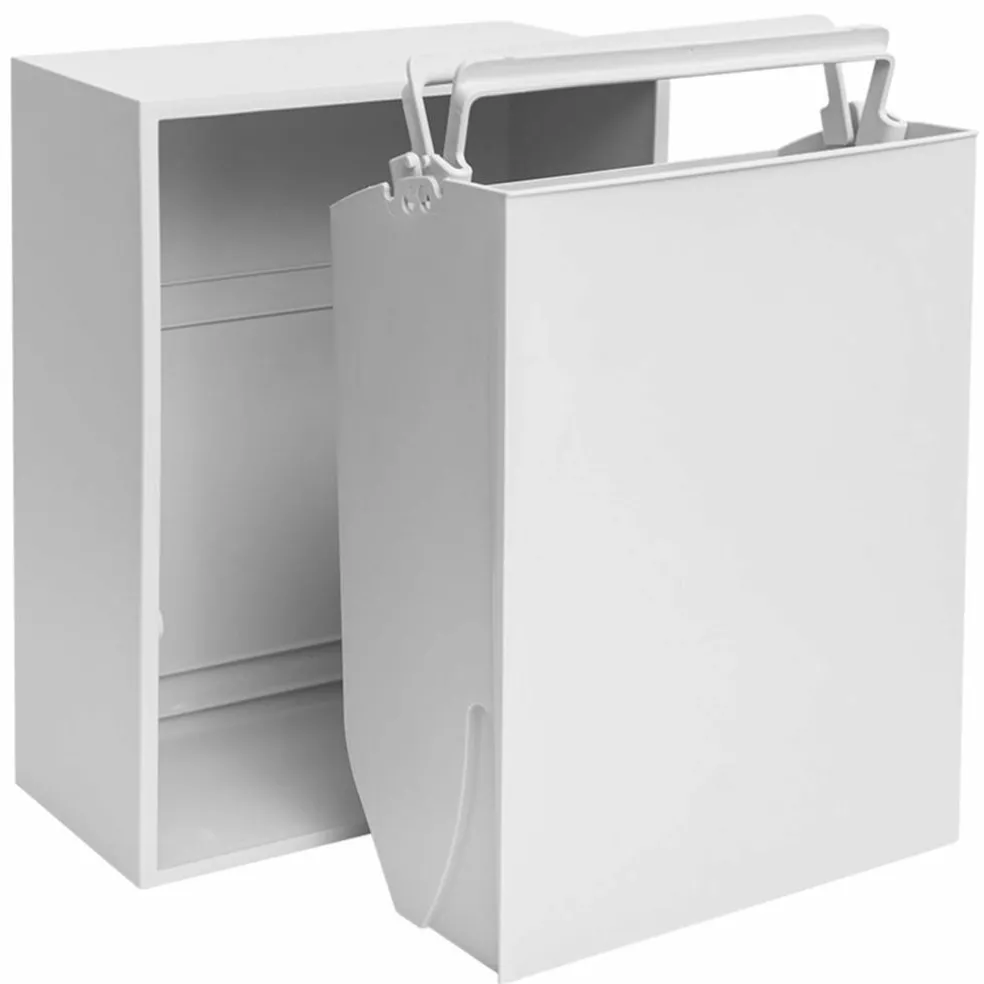 Recycling Box 12 liter, black raven