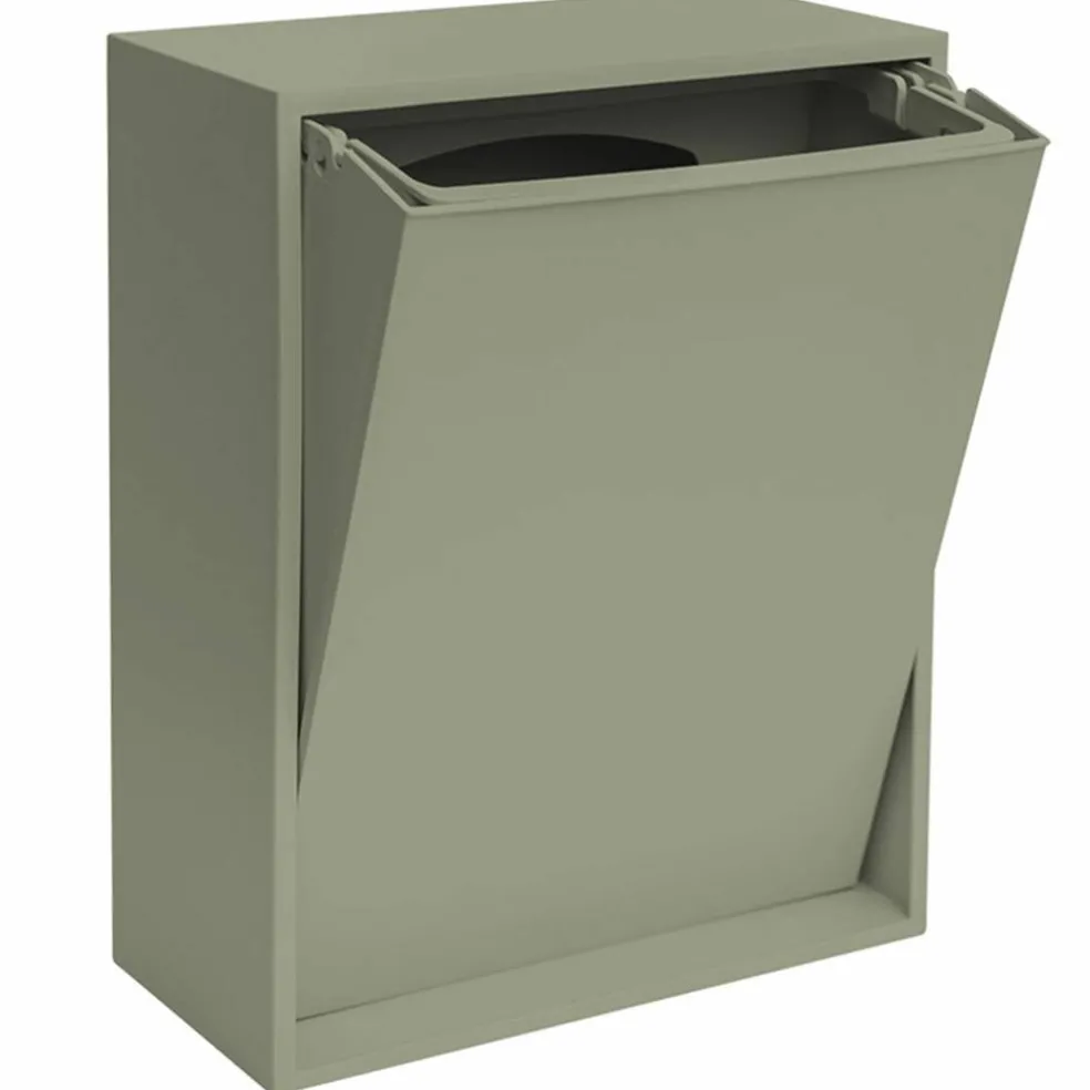 Recycling Box 12 liter, fungi brown
