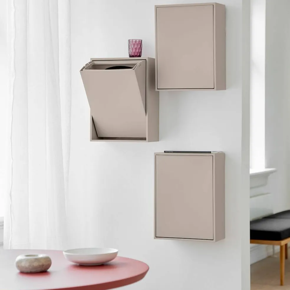 Recycling Box 12 liter, fungi brown