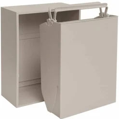 Recycling Box 12 liter, silver cloud grey