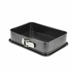 Rektangulär springform 28 x 20 x 6 cm, rostfritt stål