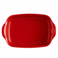Rektangulär ugnsform 0,7 liter, röd