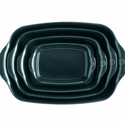 Rektangulär ugnsform 0,7 liter, röd
