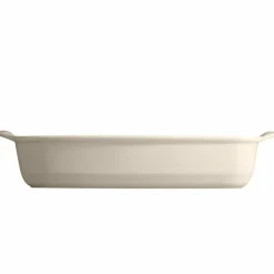 Rektangulär ugnsform (L) 4 liter, cream