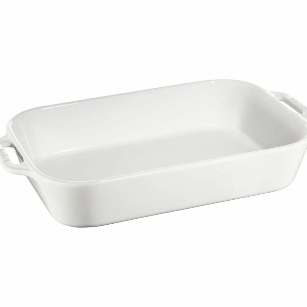Rektangulär Ugnsform 34 x 24 cm Vit