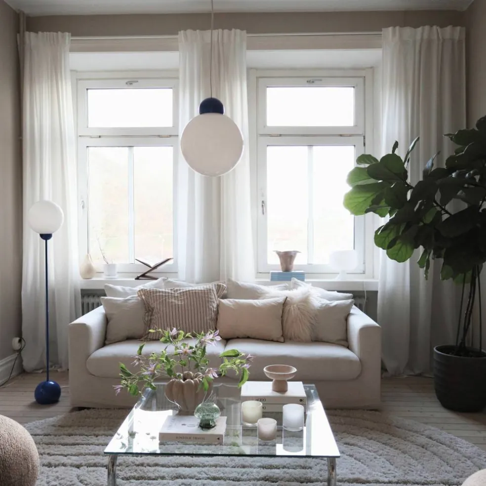 Ripley 25 pendel, beige