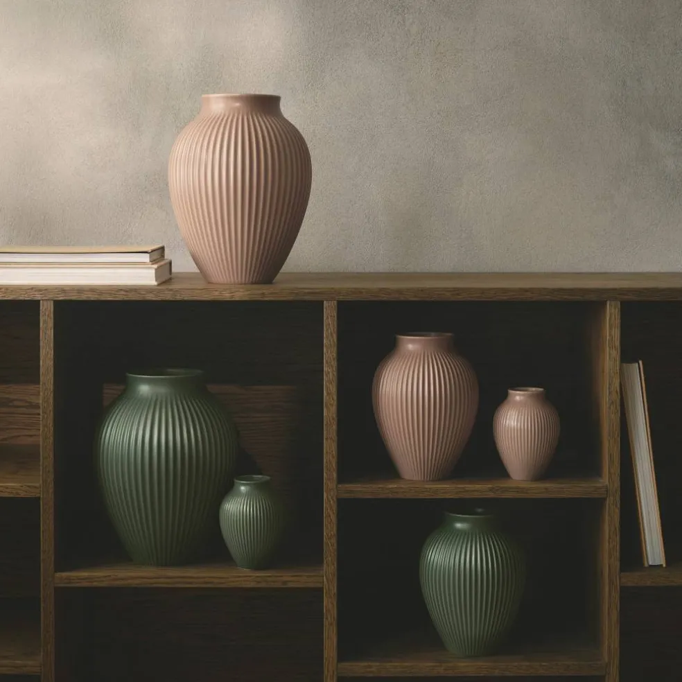 Ripple Celadon Vas 20 cm, grön