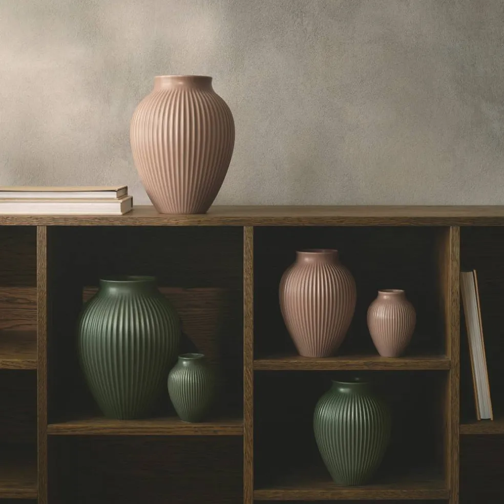 Ripple Celadon Vas 20 cm, grön