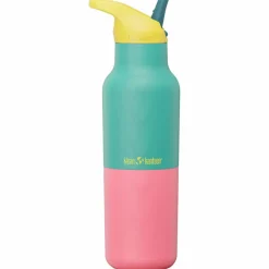 Rise Classic dricksflaska med sportkork 473 ml, Cabbage Kaleidoscope