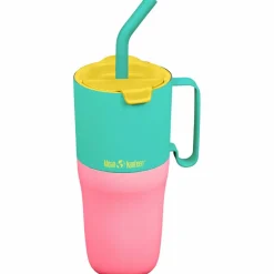 Rise Tumbler med flip-lock och sugrör 770 ml, Brittany Blue
