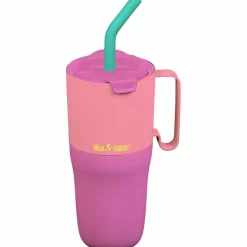Rise Tumbler med flip-lock och sugrör 770 ml, Brittany Blue