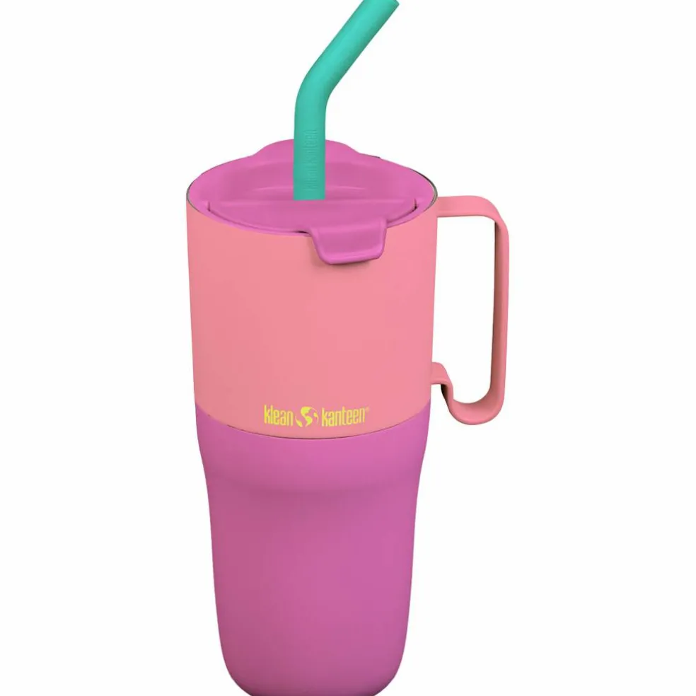 Rise Tumbler med flip-lock och sugrör 770 ml, Brittany Blue