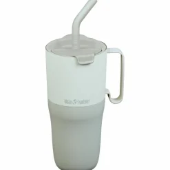 Rise Tumbler med flip-lock och sugrör 770 ml, Barely Blue