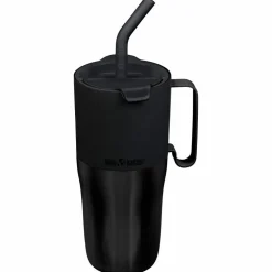 Rise Tumbler med flip-lock och sugrör 770 ml, Turquoise Kaleidoscope