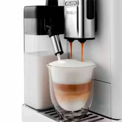 Rivelia Helautomatisk kaffemaskin, vit & 2 st kaffebönor DLSC600