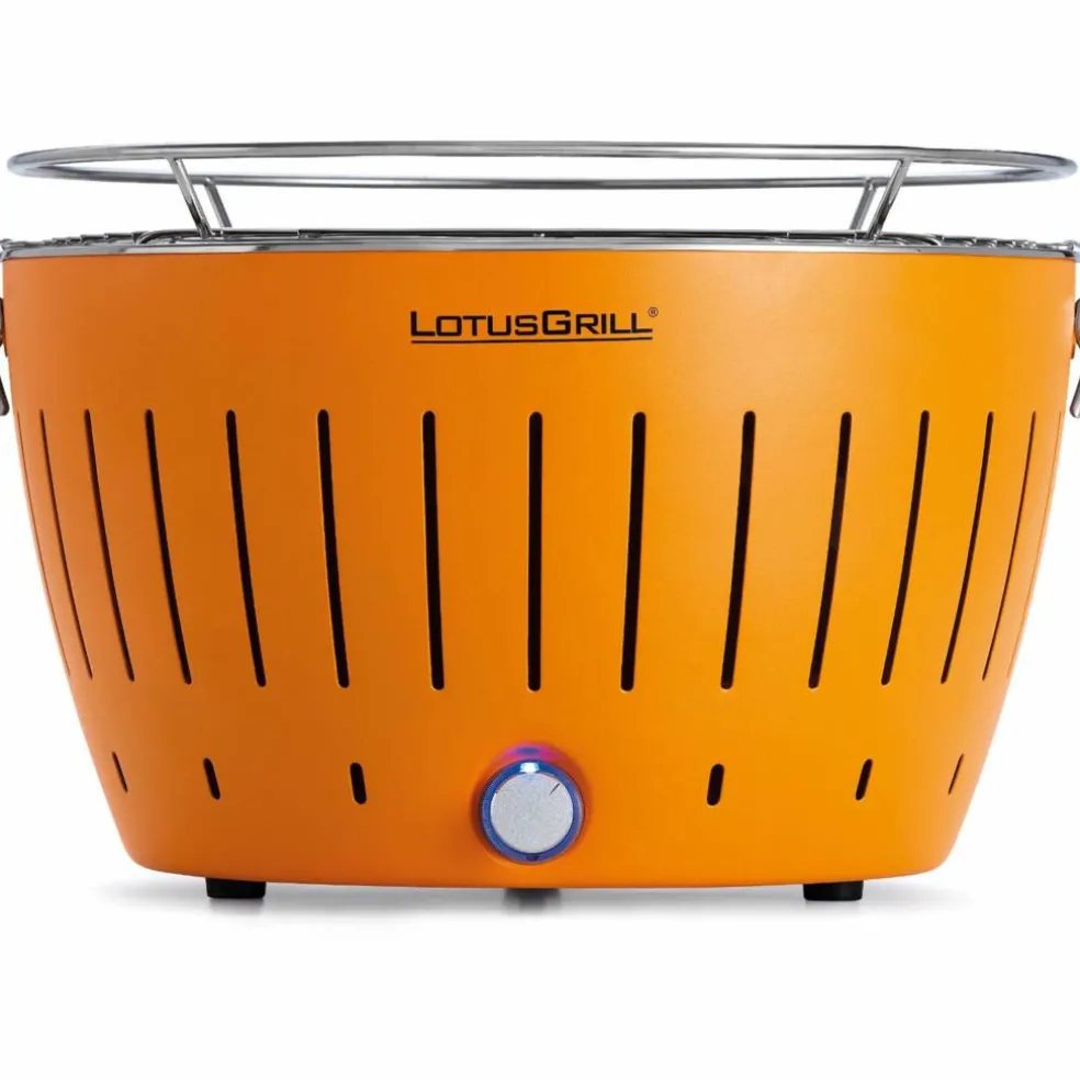 Rökfri kolgrill Röd