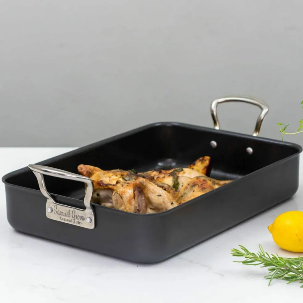 Roaster 34 cm x 24 cm, svart