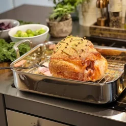 Roaster långpanna med galler 35,5 x 26 cm