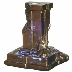 Rocky Baroque ljusstake 150 mm, glossy glaze