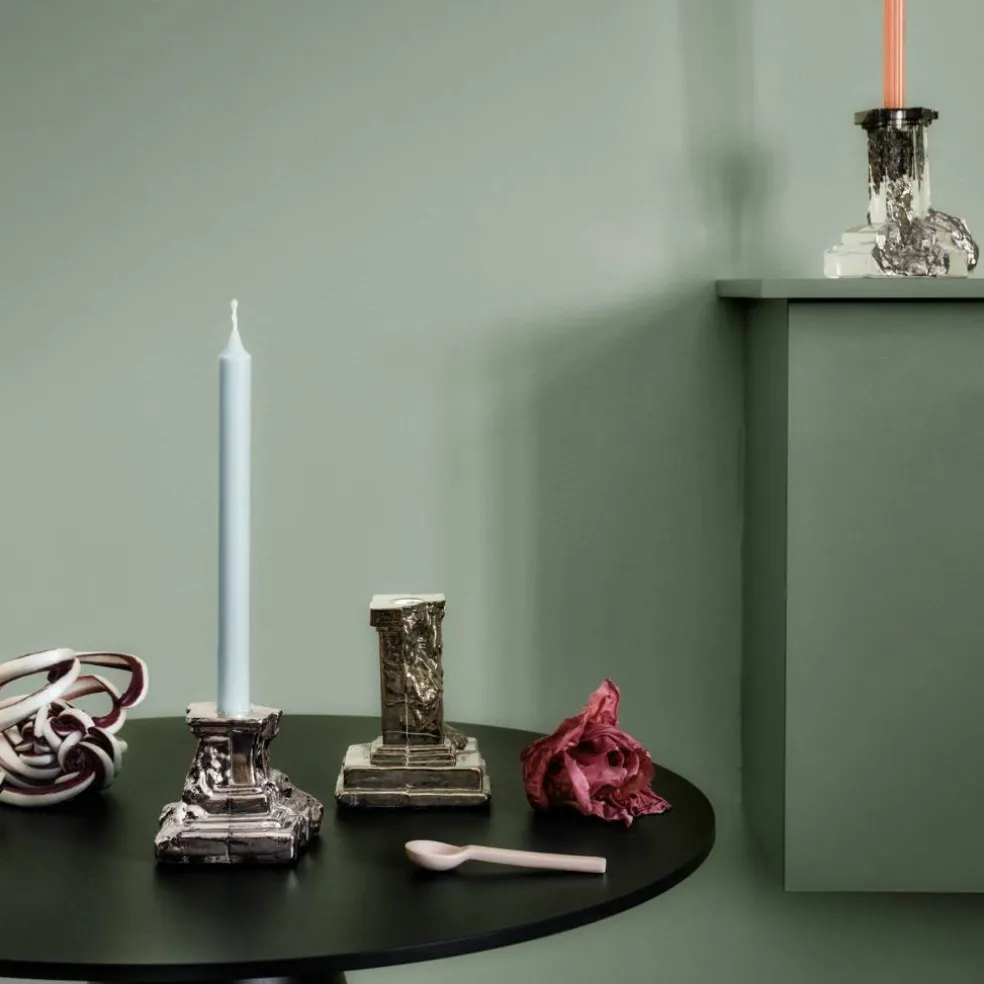 Rocky Baroque ljusstake 150 mm, glossy glaze