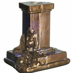 Rocky Baroque ljusstake 150 mm, glossy glaze