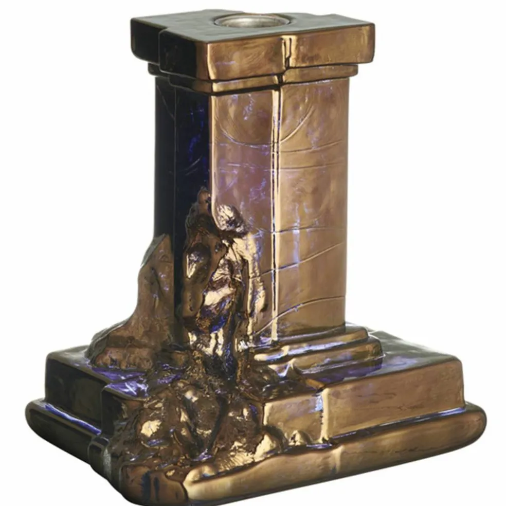 Rocky Baroque ljusstake 150 mm, glossy glaze