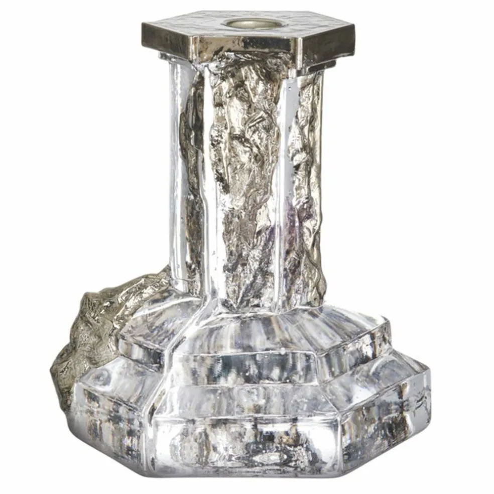 Rocky Baroque ljusstake 175 mm, glossy glaze