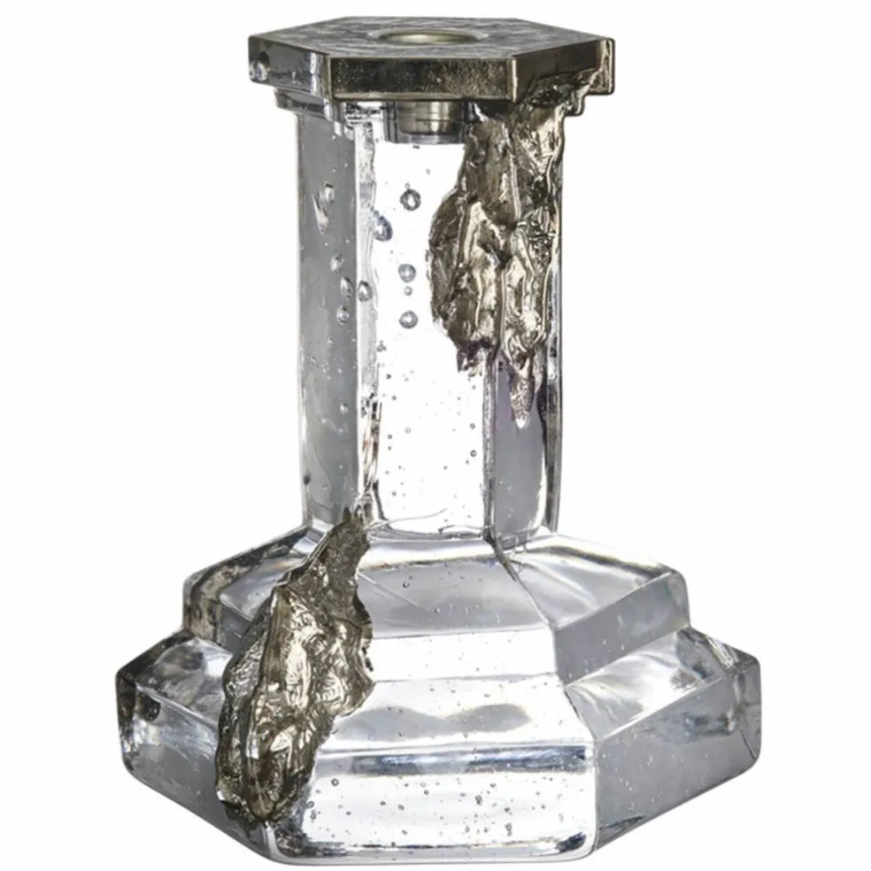 Rocky Baroque ljusstake 175 mm, glossy glaze