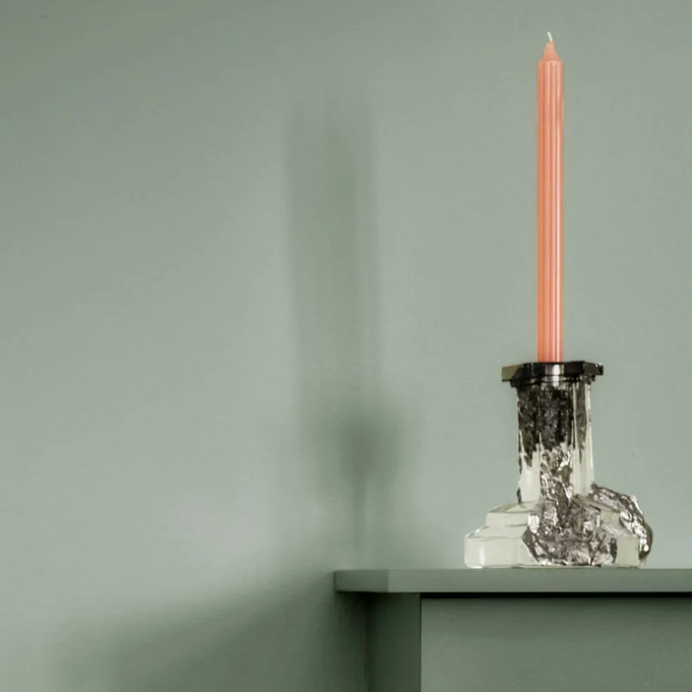 Rocky Baroque ljusstake 175 mm, spicy rose