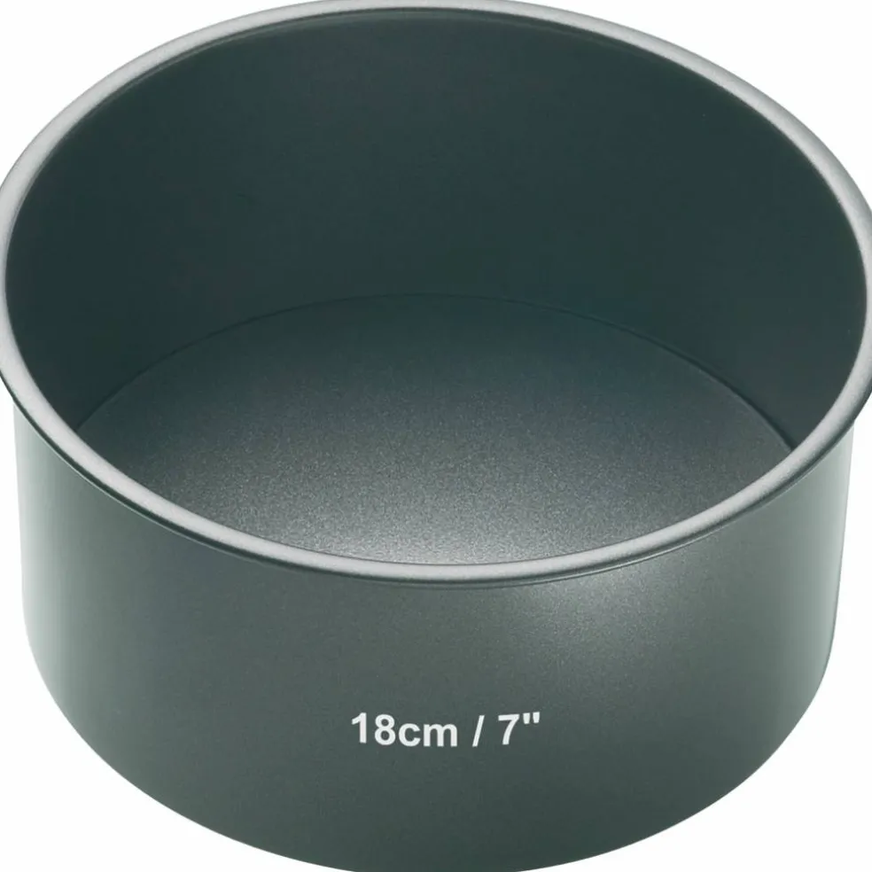 Rund Bakform löstagbar Botten Non-stick D: 18 cm H: 7 cm