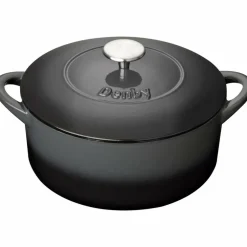 Rund Gjutjärnsgryta 26 cm 5,2 l