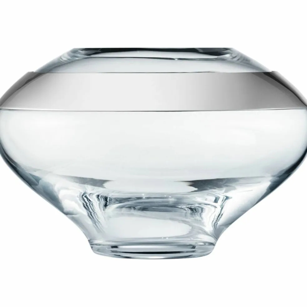 Rund glasvas, liten