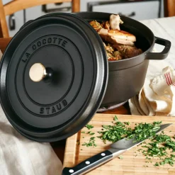 Rund Gryta 24 cm 3,8 liter Grafit