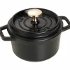 Rund Gryta Svart 14 cm 0,8 l