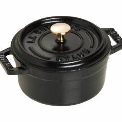 Rund Gryta Svart 10 cm 0,25 l