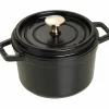 Rund Gryta Svart 16 cm 1,2 l
