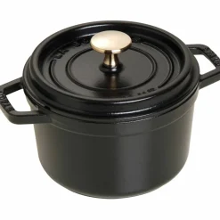 Rund Gryta Svart 16 cm 1,2 l