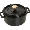 Rund Gryta Svart 12 cm 0,4 l