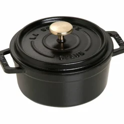 Rund Gryta Svart 12 cm 0,4 l