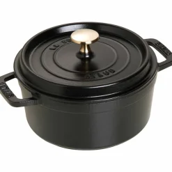 Rund Gryta Svart 18 cm 1,7 l